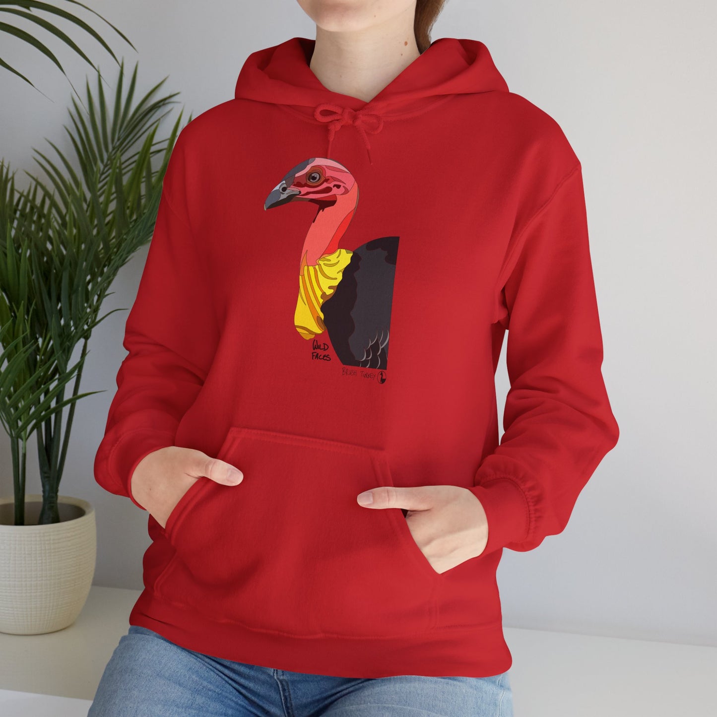 Australian Brush-turkey | Unisex Heavy Blend™ Hooded Sweatshirt