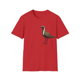 Golden Plover - Small design - Unisex Softstyle T-Shirt Printify
