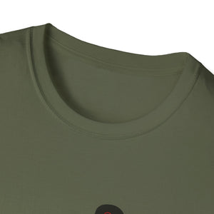 Hooded Plover - Small design - Unisex Softstyle T-Shirt Printify