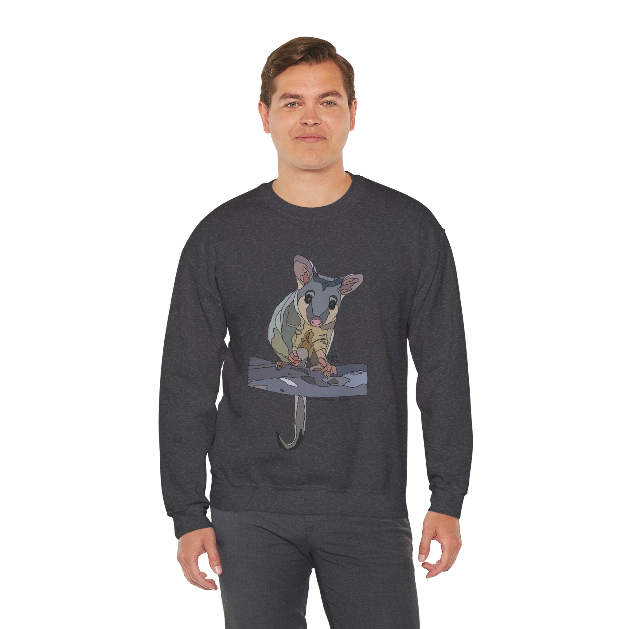 Common Brushtail Possum Sweatshirt | Unisex Heavy Blend™ Crewneck Printify
