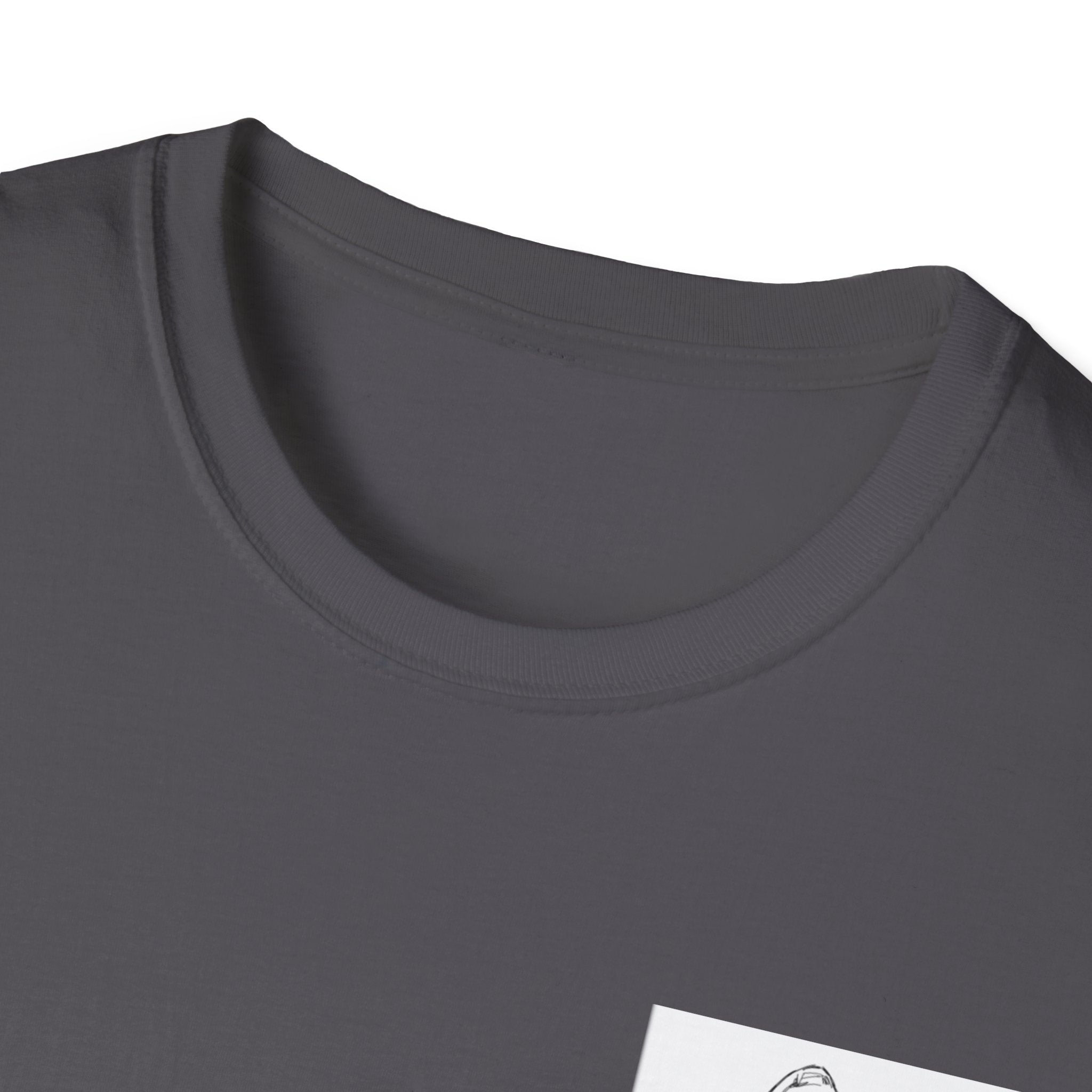 Southern Cassowary (sketch) - Unisex Softstyle T-Shirt Printify