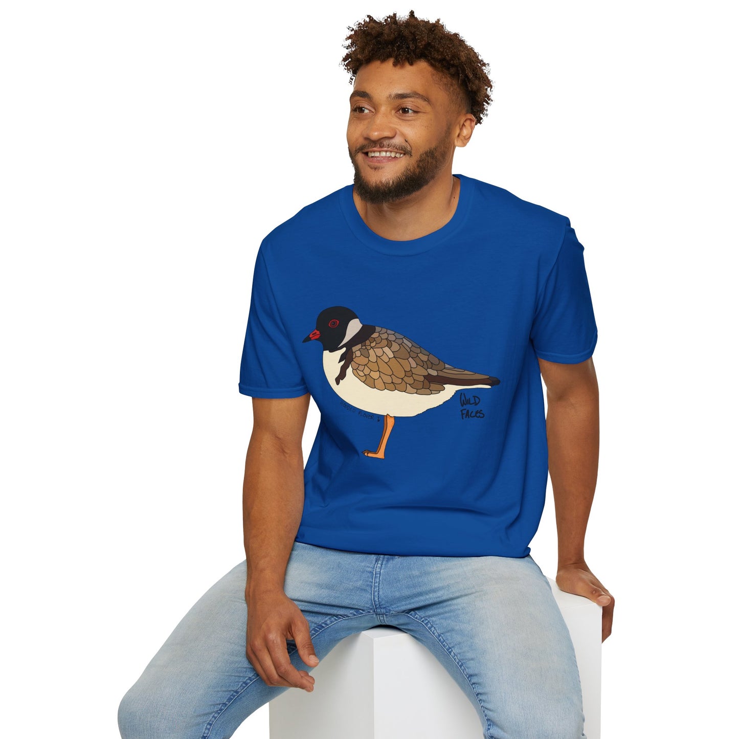 Hooded Plover - Unisex Softstyle T-Shirt