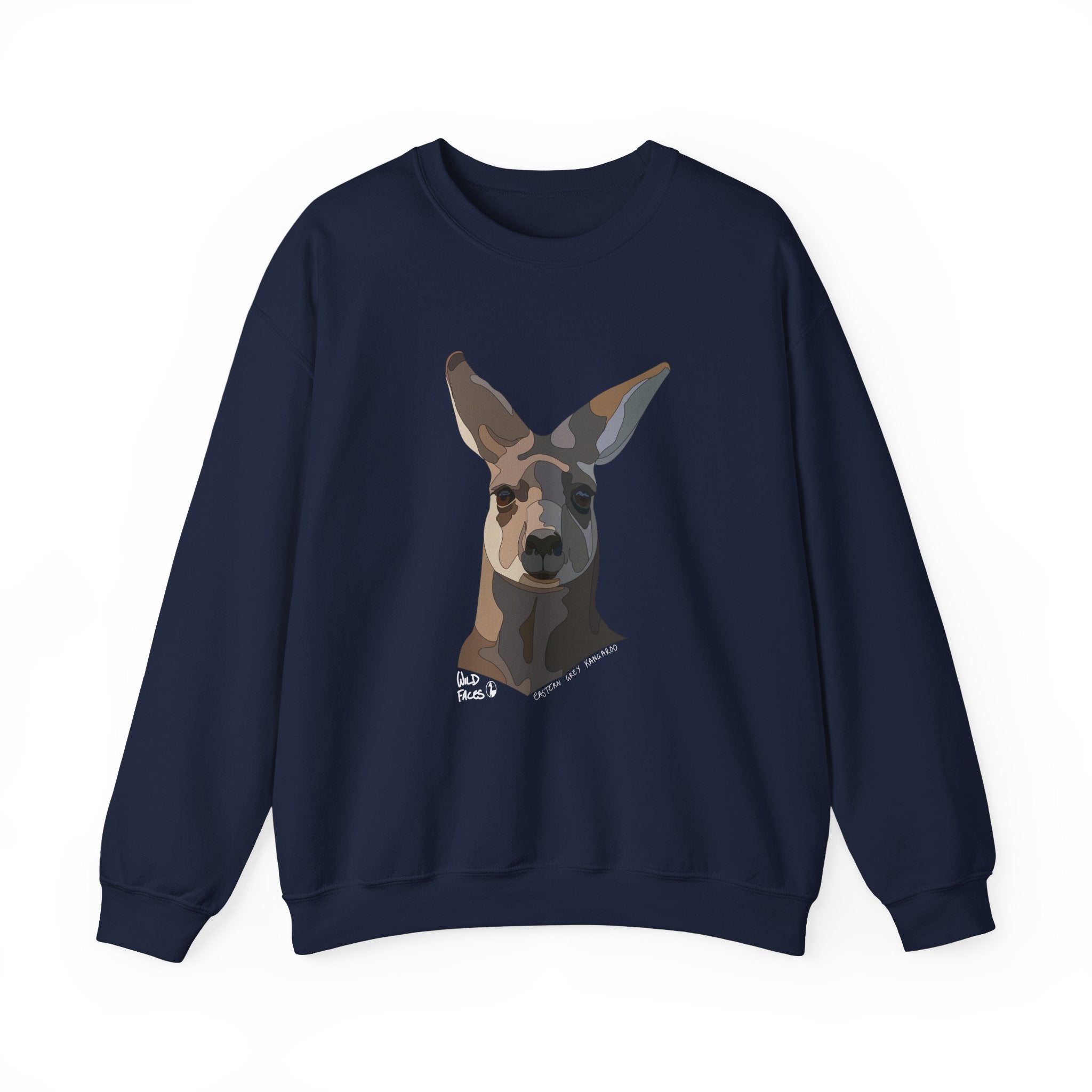 Eastern Grey Sweatshirt (white font) | Unisex Heavy Blend™ Crewneck Printify