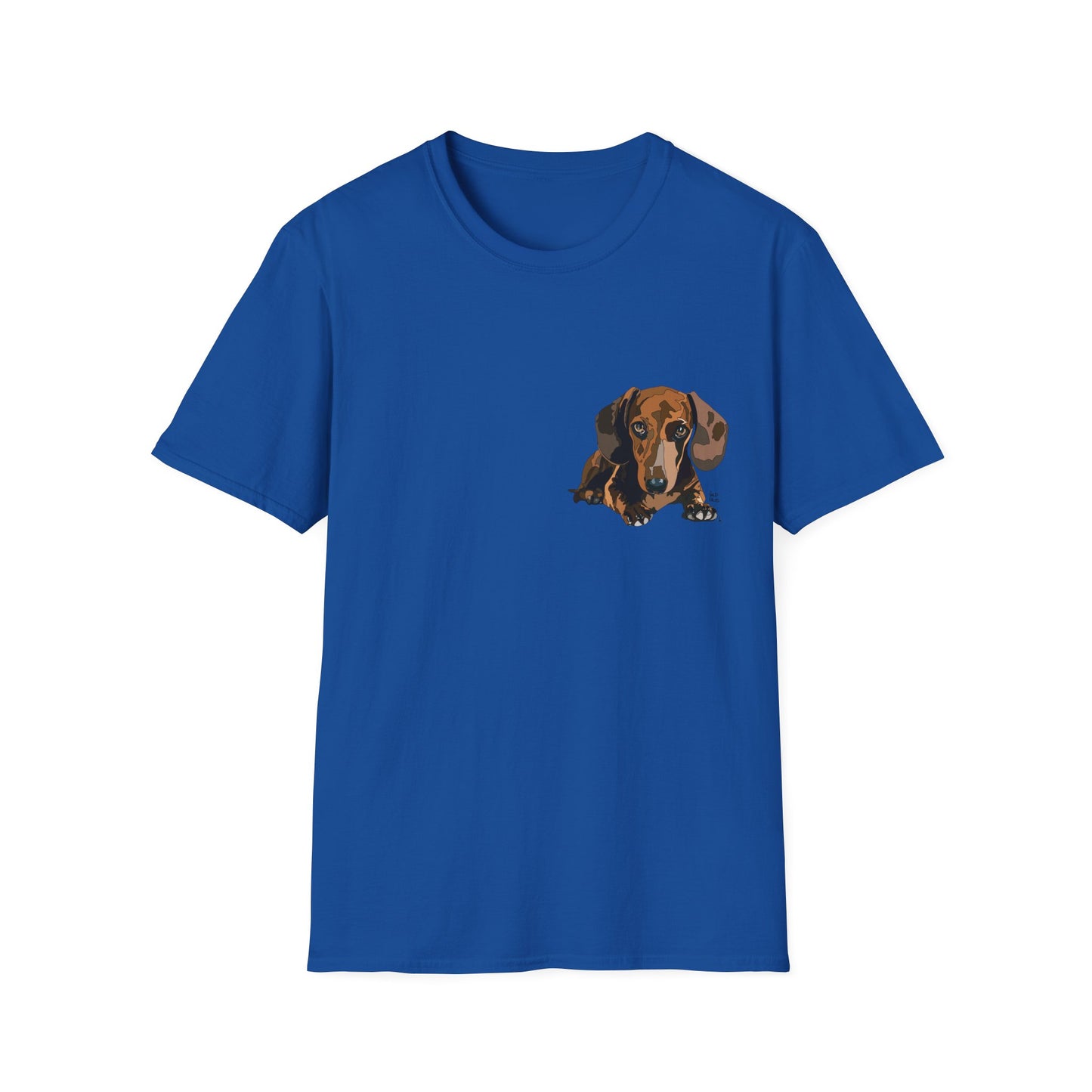 Dachshund (small body) - Unisex Softstyle T-Shirt