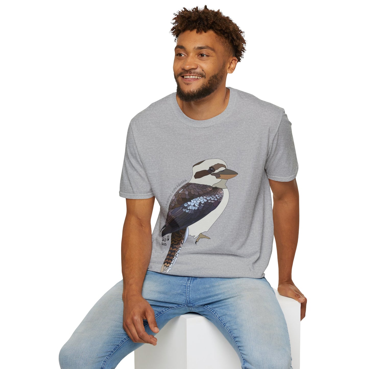 Laughing Kookaburra - Unisex Softstyle T-Shirt