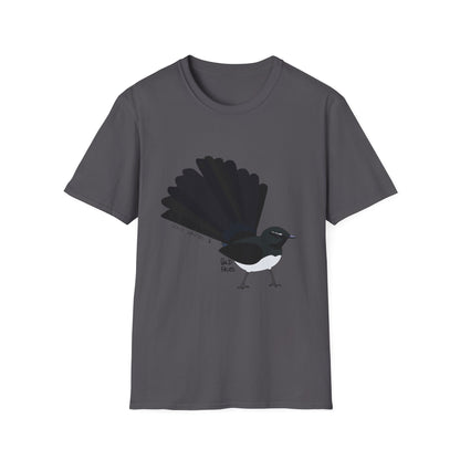 Willy Wagtail - Unisex Softstyle T-Shirt