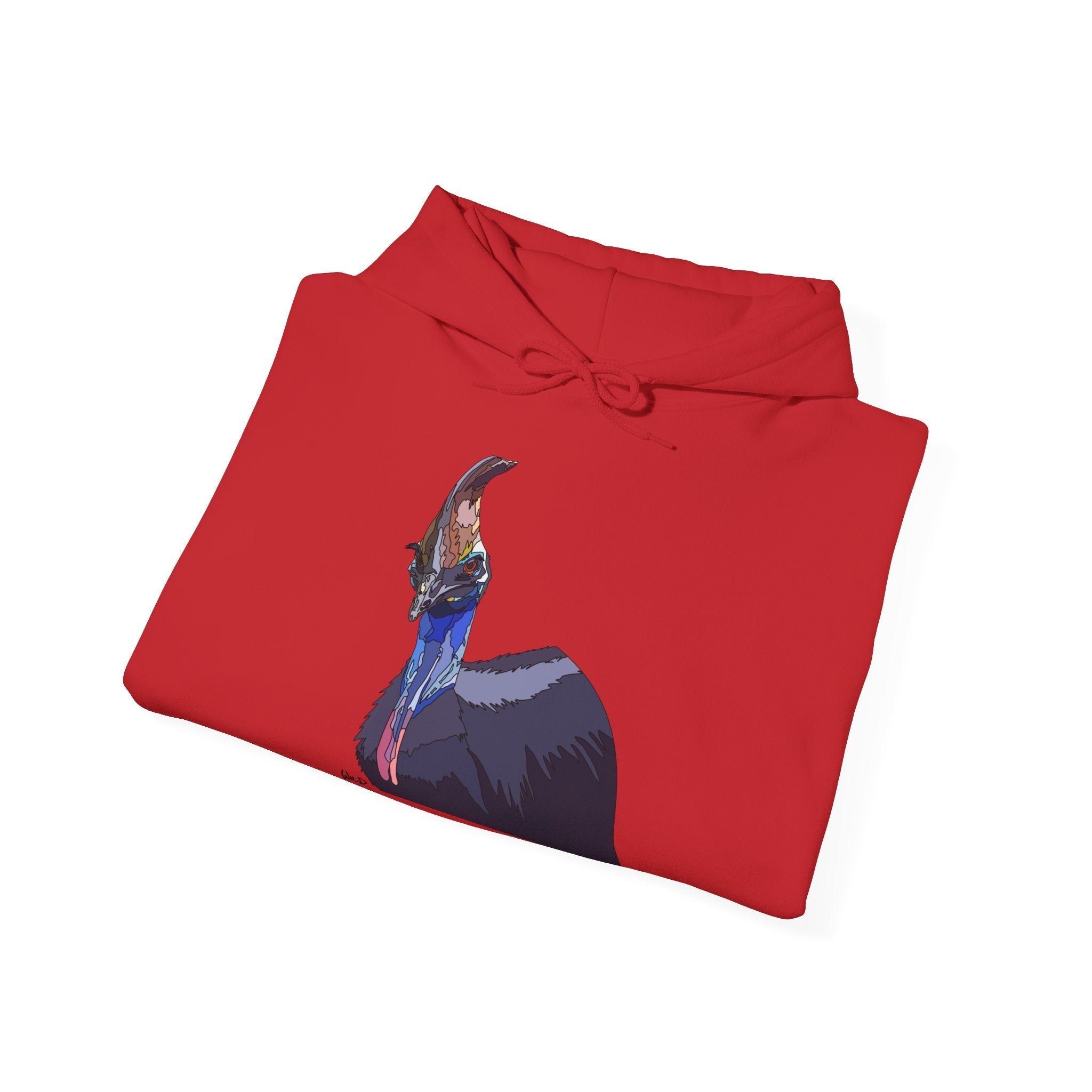 Southern Cassowary | Unisex Heavy Blend™ Hooded Sweatshirt Printify