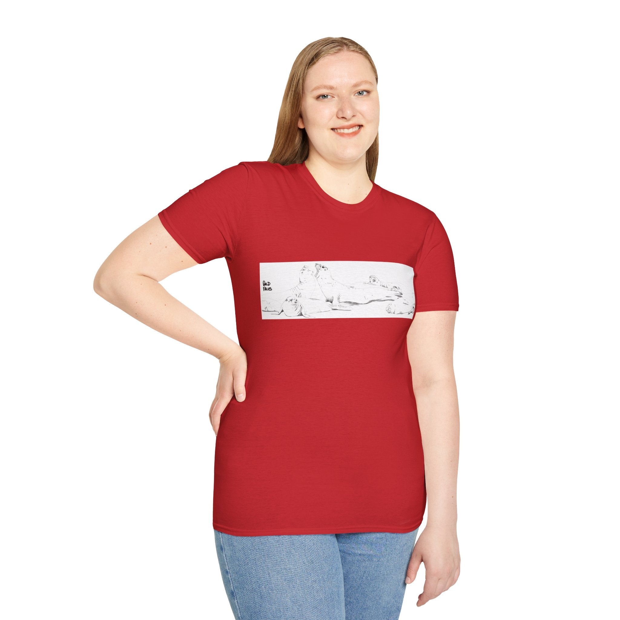 Sealion - Unisex Softstyle T-Shirt Printify