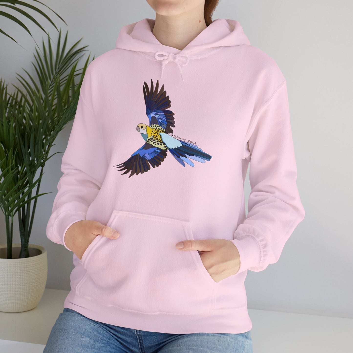 Pale-headed Rosella | Unisex Heavy Blend™ Hooded Sweatshirt