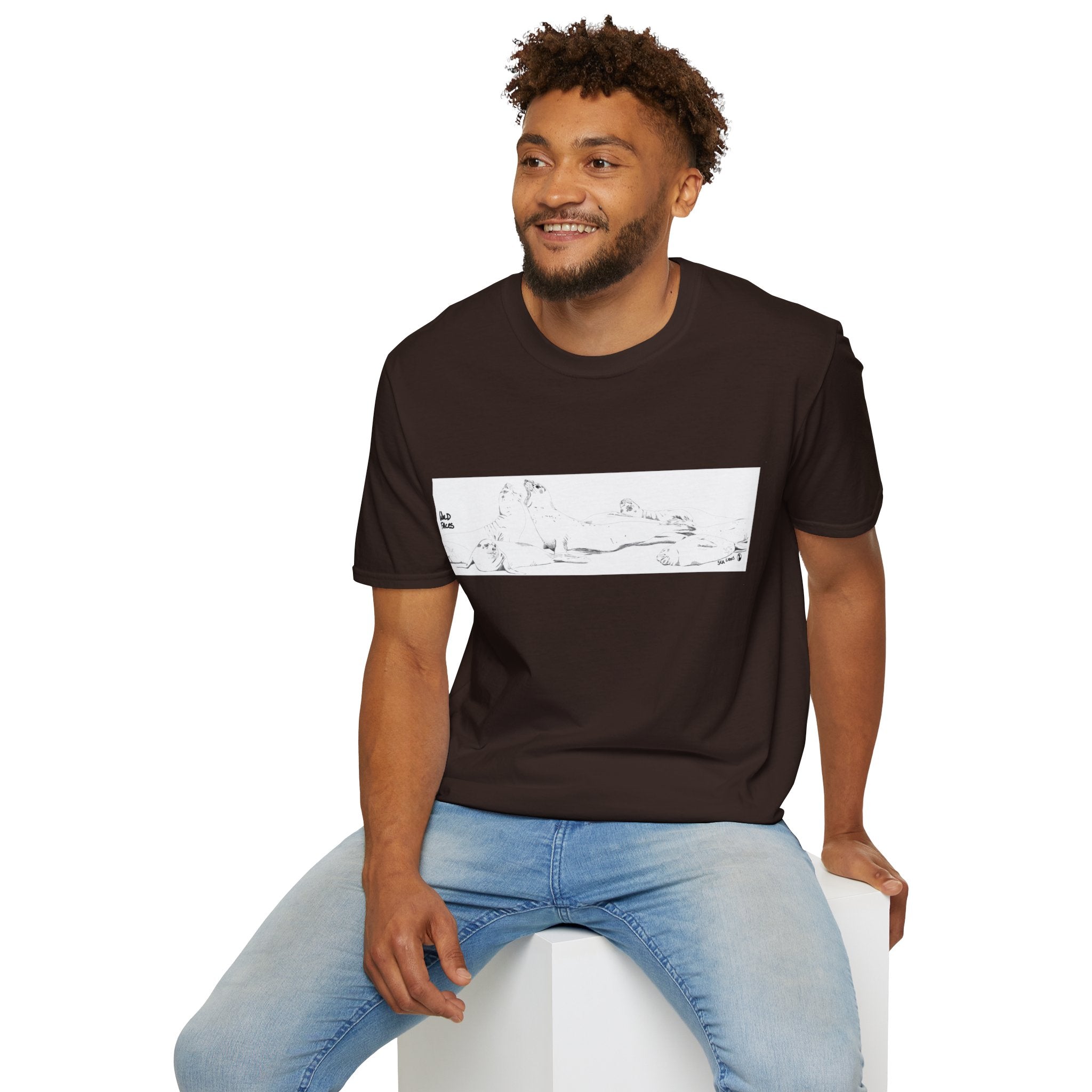 Sealion - Unisex Softstyle T-Shirt Printify
