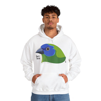 Blue-faced Parrotfinch | Unisex Heavy Blend™ Hooded Sweatshirt