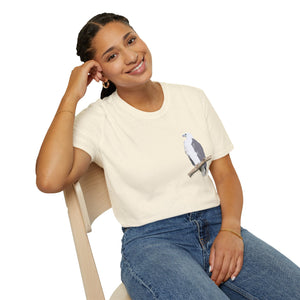 White-bellied Sea Eagle - Small design - Unisex Softstyle T-Shirt Printify