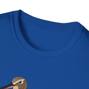 Eastern Curlew- Unisex Softstyle T-Shirt Printify