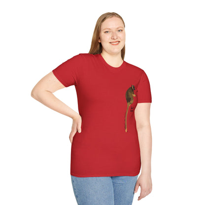 Lumholtz's Tree Kangaroo - Small design - Unisex Softstyle T-Shirt Printify