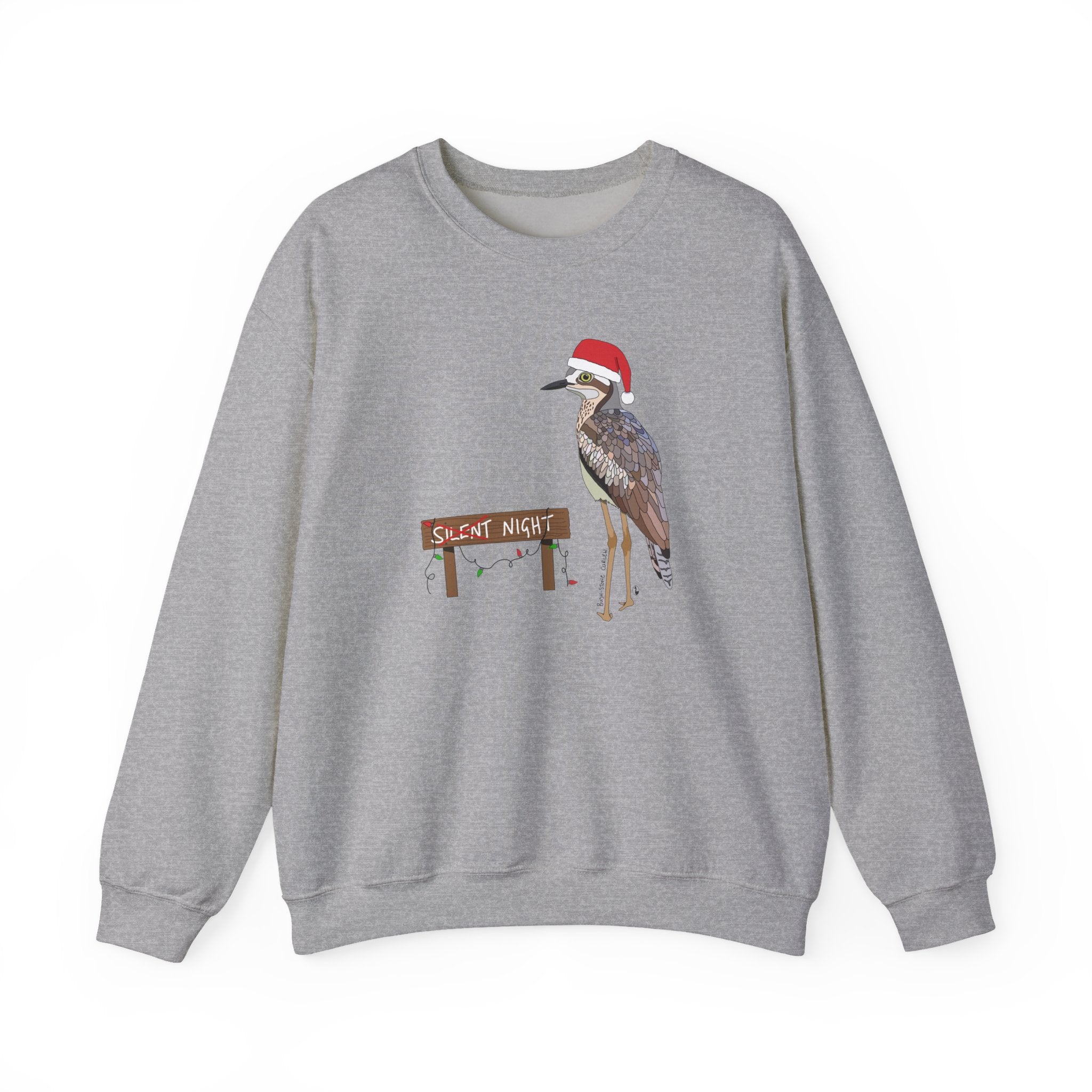 Christmas Bush Stone-curlew Sweatshirt | Unisex Heavy Blend™ Crewneck