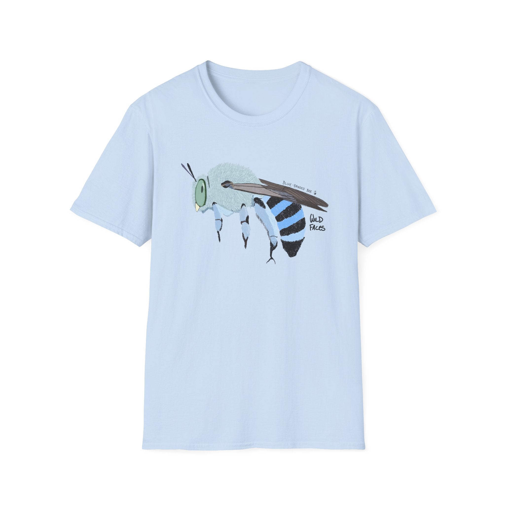 Blue-banded Bee - Unisex Softstyle T-Shirt
