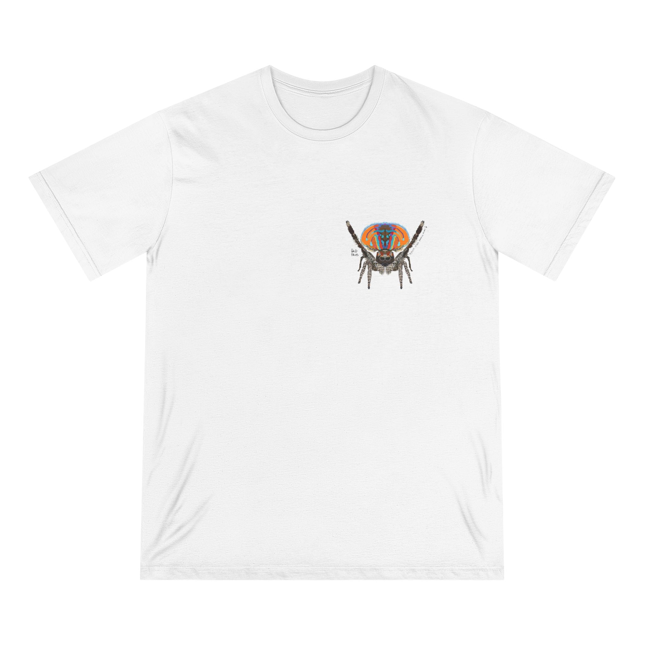 Peacock Spider (Maratus Volans) | Organic Staple T-shirt