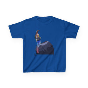 Southern Cassowary | Kids Heavy Cotton™ Tee Printify