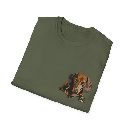 Dachshund (small body) - Unisex Softstyle T-Shirt