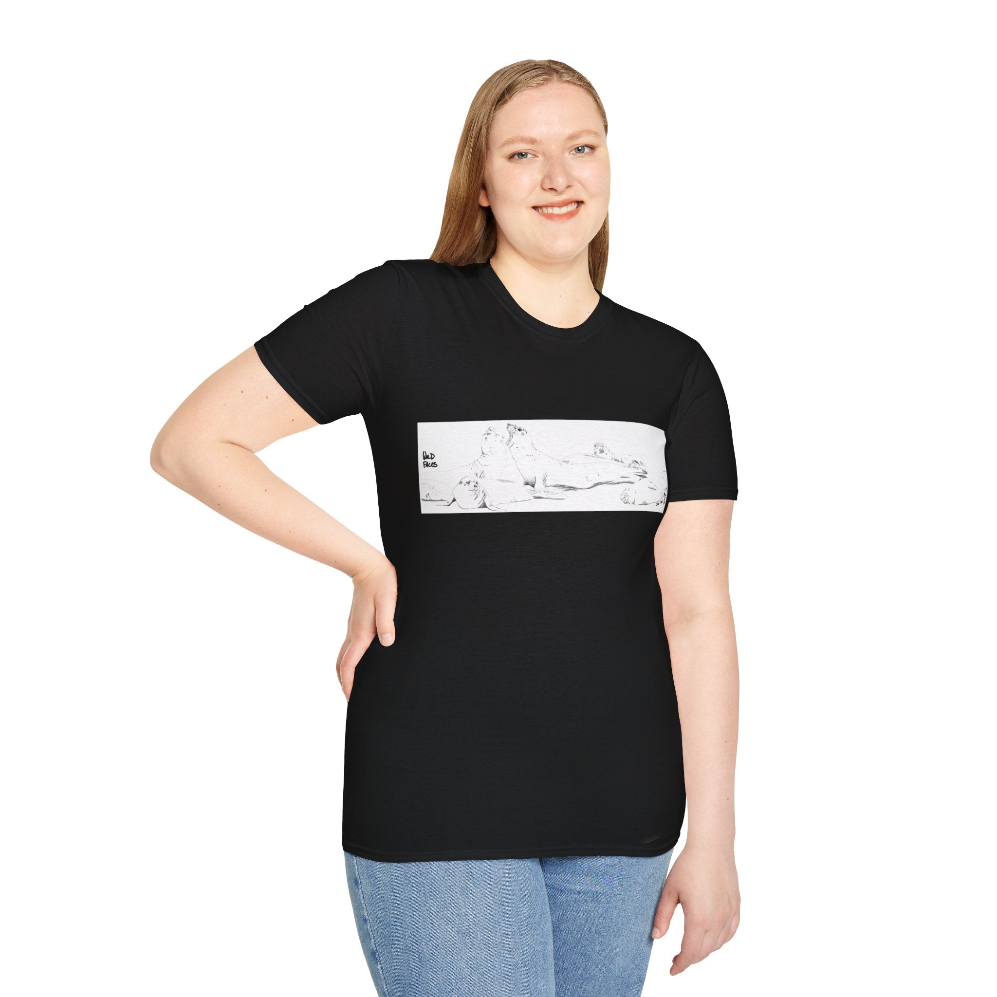 Sealion - Unisex Softstyle T-Shirt Printify