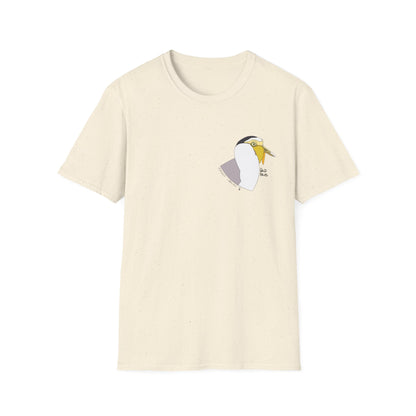 Masked Lapwing - Small design - Unisex Softstyle T-Shirt