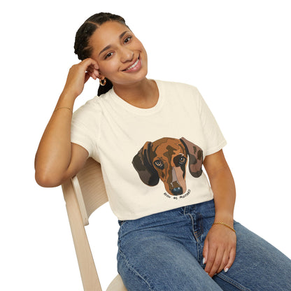 Dachshund (Keen as mustard) - Unisex Softstyle T-Shirt