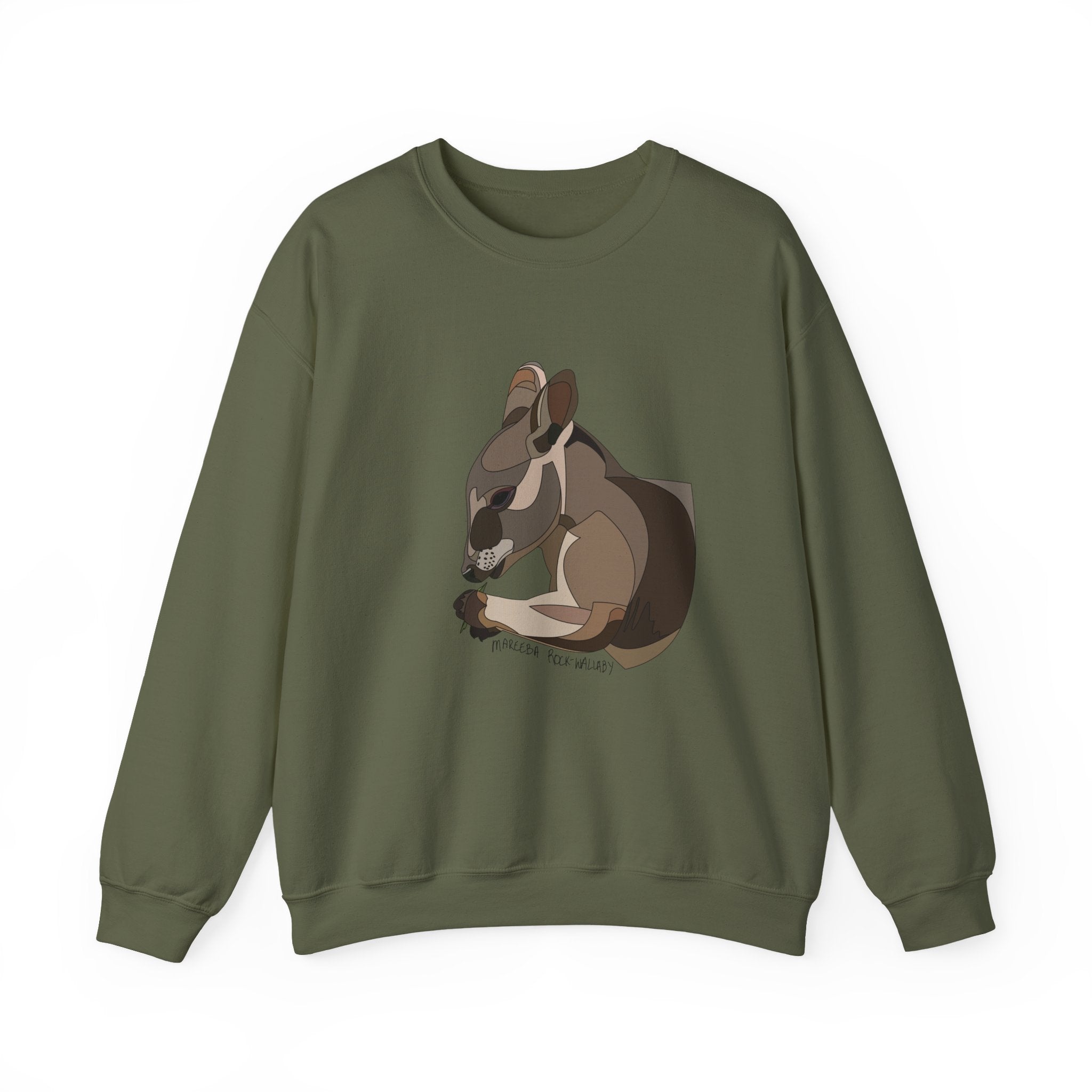 Mareeba Rock-wallaby Sweatshirt | Unisex Heavy Blend™ Crewneck
