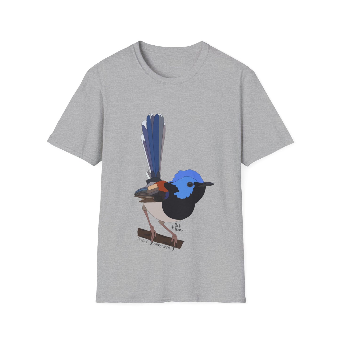 Lovely Fairy-wren - Unisex Softstyle T-Shirt