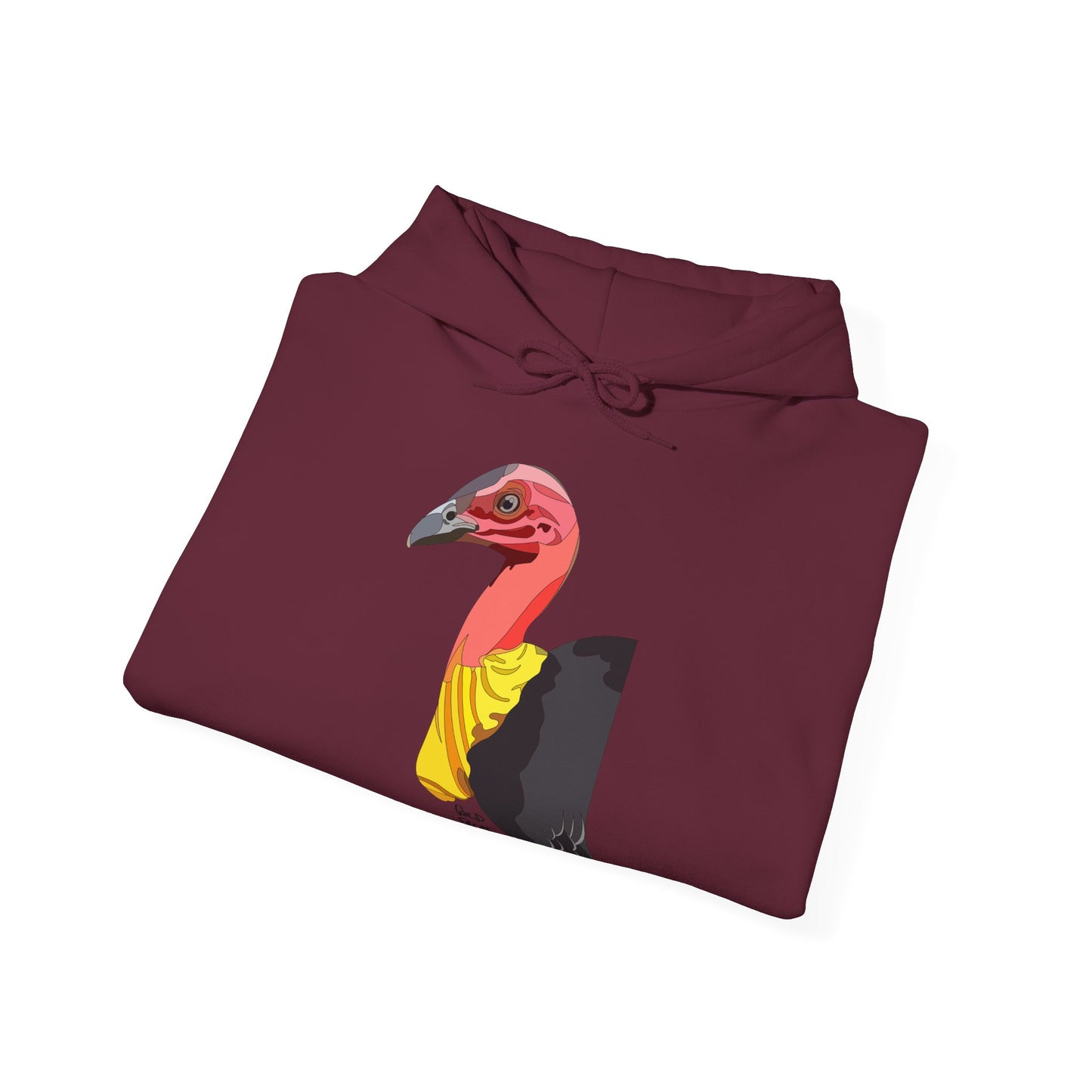 Australian Brush-turkey | Unisex Heavy Blend™ Hooded Sweatshirt