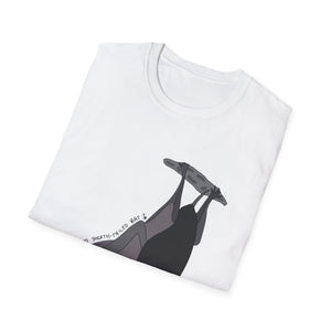 Yellow-bellied Sheath-tailed Bat - Unisex Softstyle T-Shirt - Wild Faces