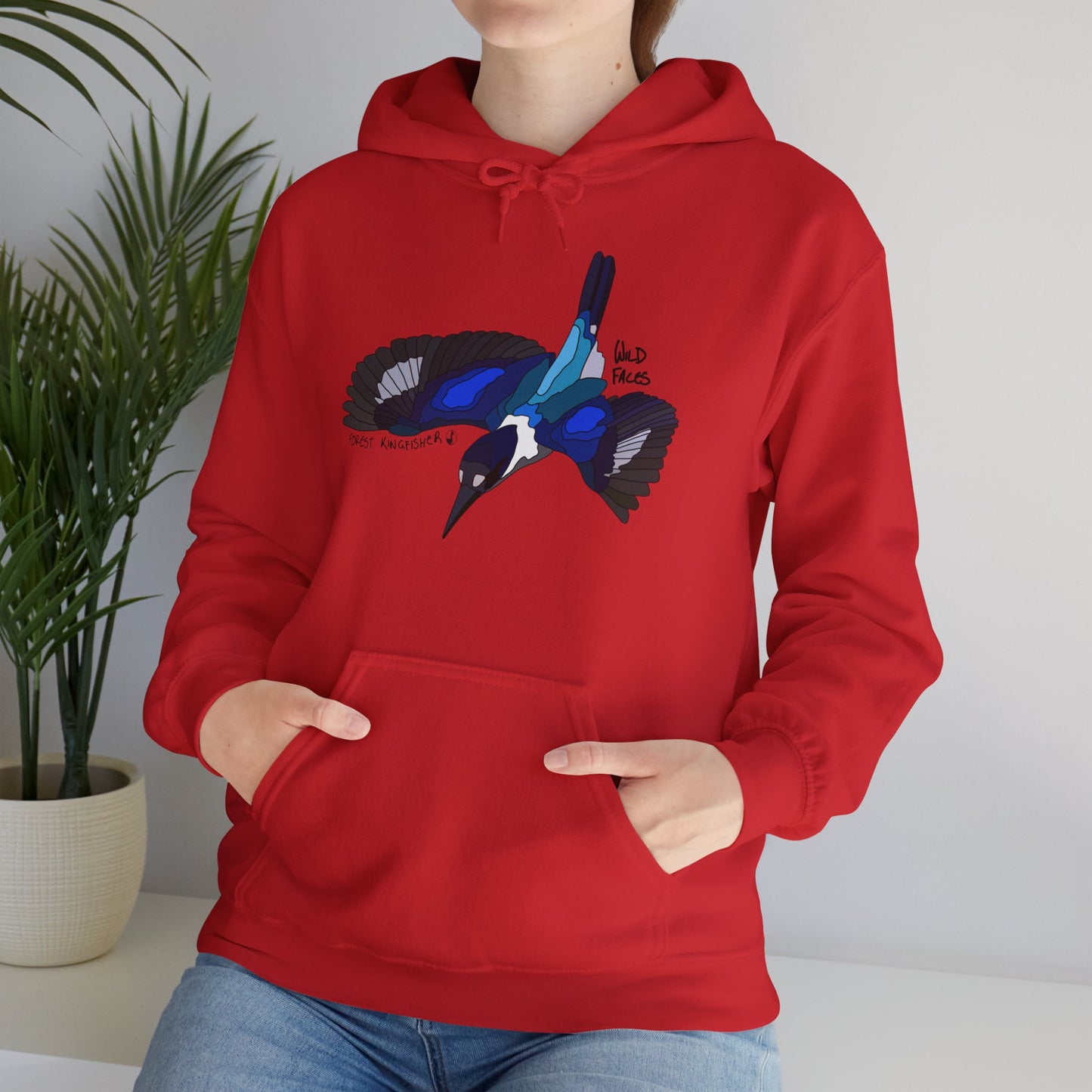 Forest Kingfisher | Unisex Heavy Blend™ Hooded Sweatshirt