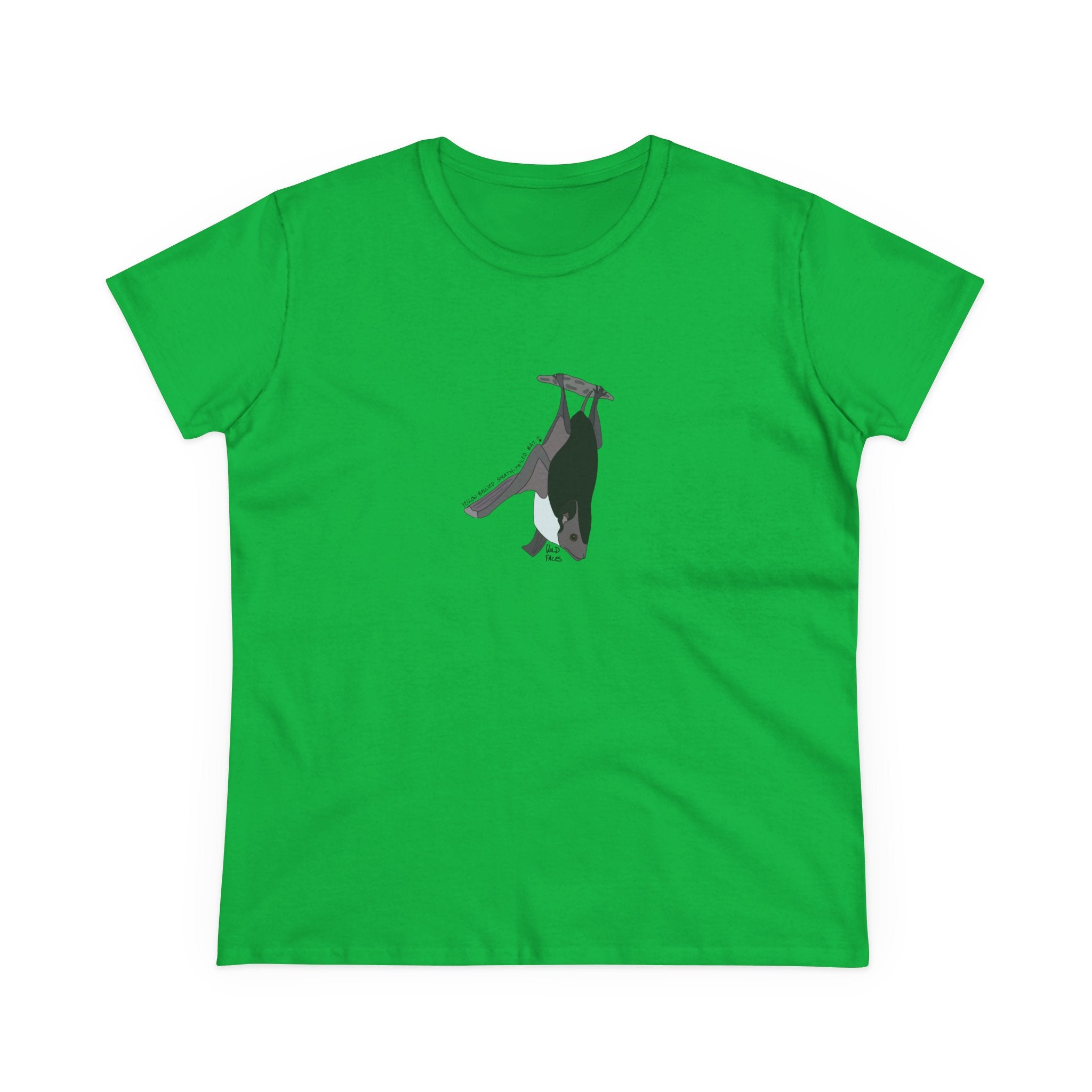 Yellow-bellied Sheath-tailed Bat - Women's Midweight Cotton Tee