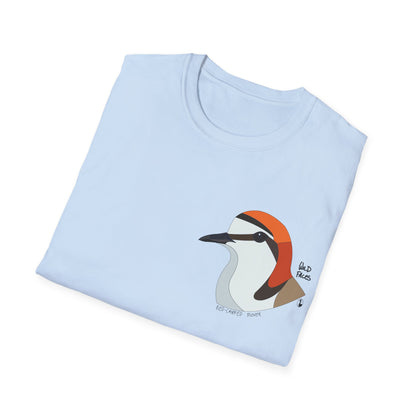 Red-capped Plover- Small design - Unisex Softstyle T-Shirt