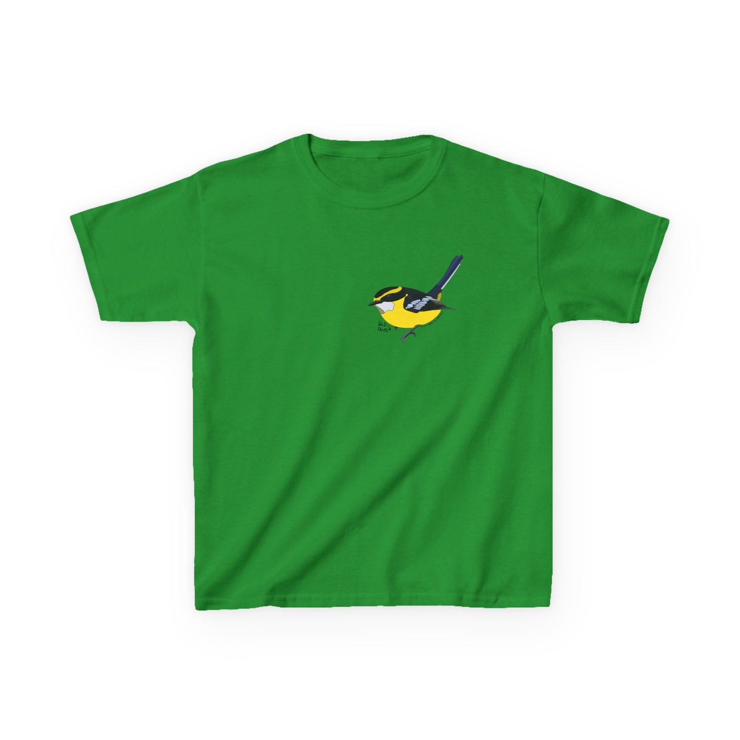 Yellow-breasted Boatbill | Kids Heavy Cotton™ Tee