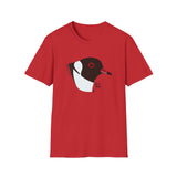 Hooded Plover Head- Unisex Softstyle T-Shirt Printify