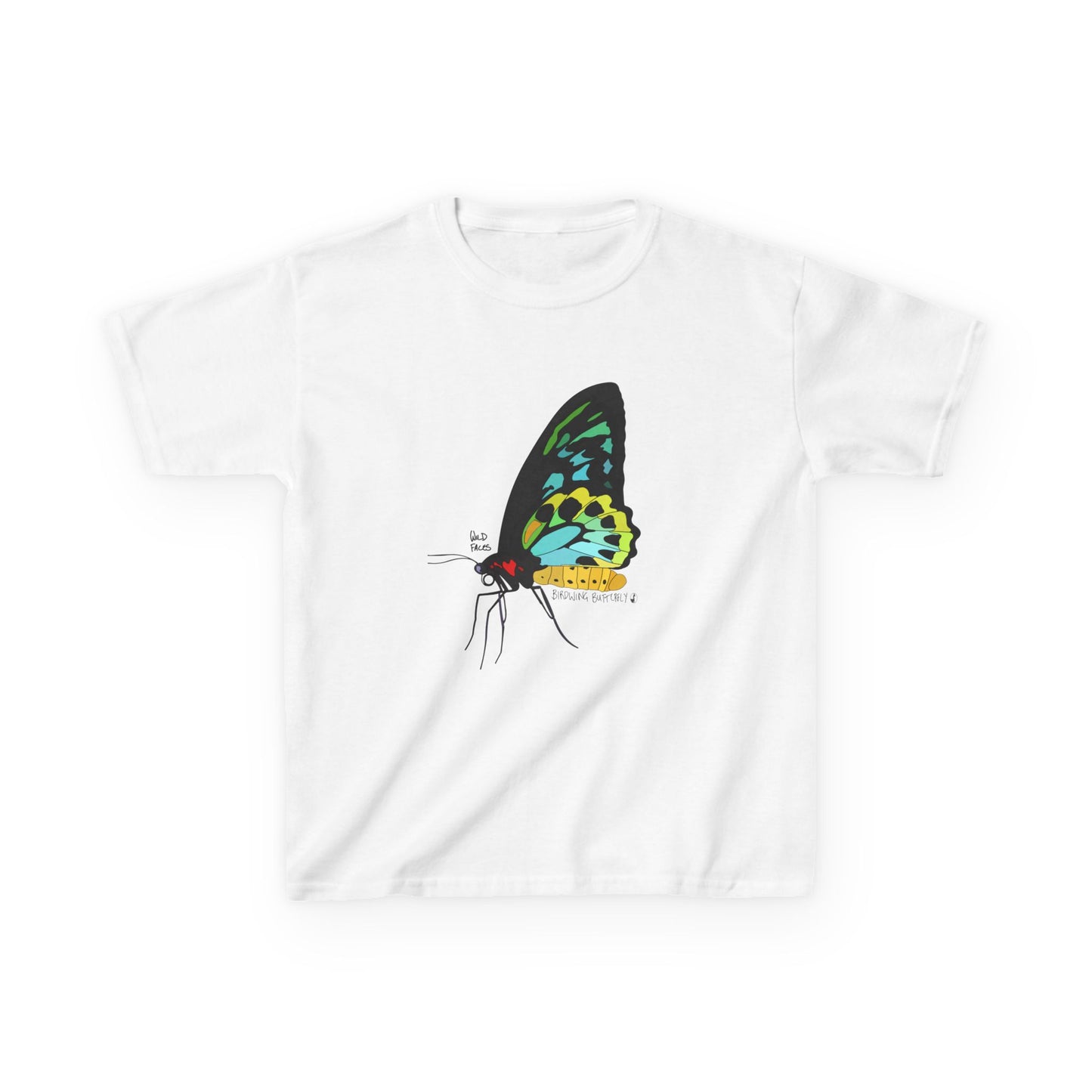 Birdwing Butterfly | Kids Heavy Cotton™ Tee