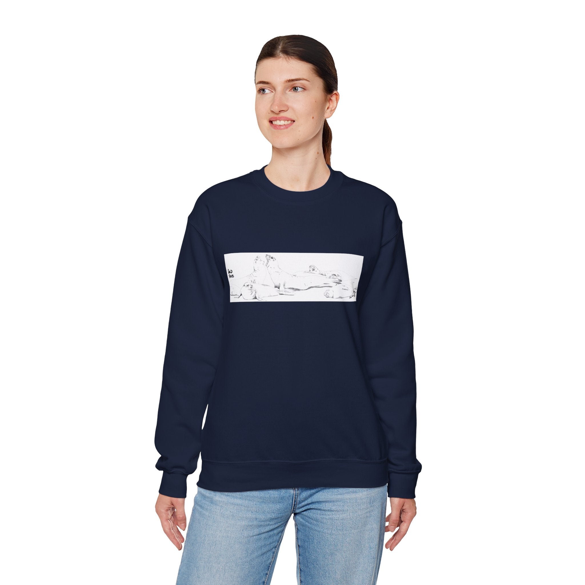 Sealion Sweatshirt | Unisex Heavy Blend™ Crewneck Printify