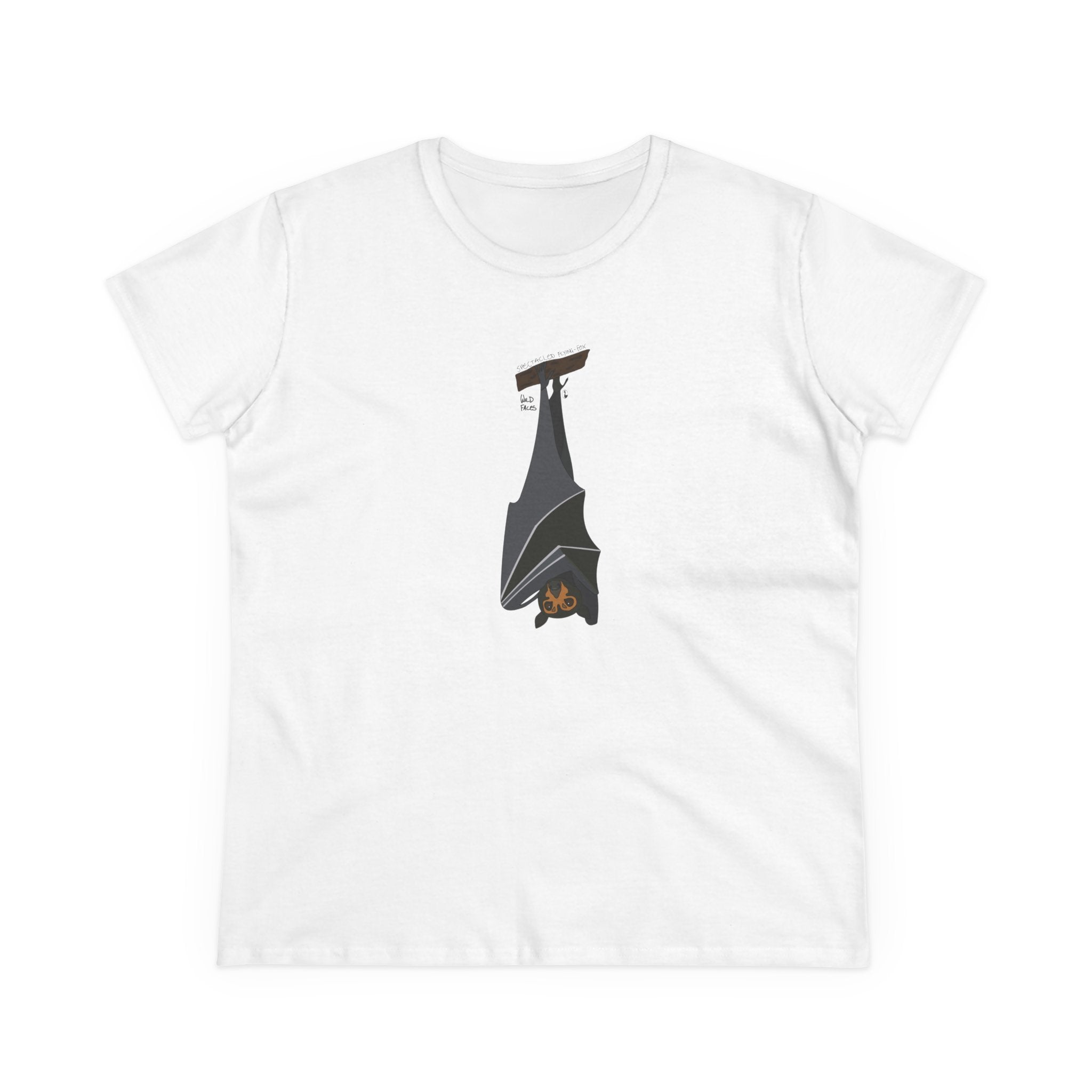 Spectacled Flying Fox - Women's Midweight Cotton Tee
