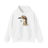 Bush-stone Curlew (head) | Unisex Heavy Blend™ Hooded Sweatshirt Printify