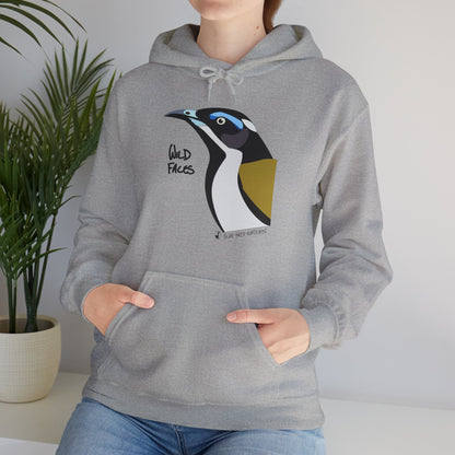 Blue-faced Honeyeater | Unisex Heavy Blend™ Hooded Sweatshirt