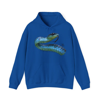 Blue Phase Common Tree-snake | Unisex Heavy Blend™ Hooded Sweatshirt