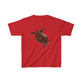 Green Turtle | Kids Heavy Cotton™ Tee Printify