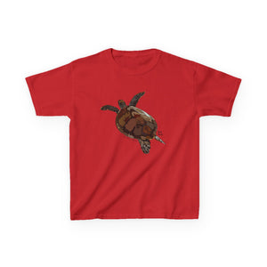 Green Turtle | Kids Heavy Cotton™ Tee Printify