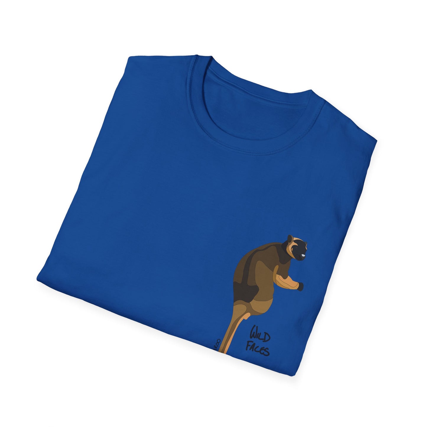 Lumholtz's Tree Kangaroo - Small design - Unisex Softstyle T-Shirt Printify