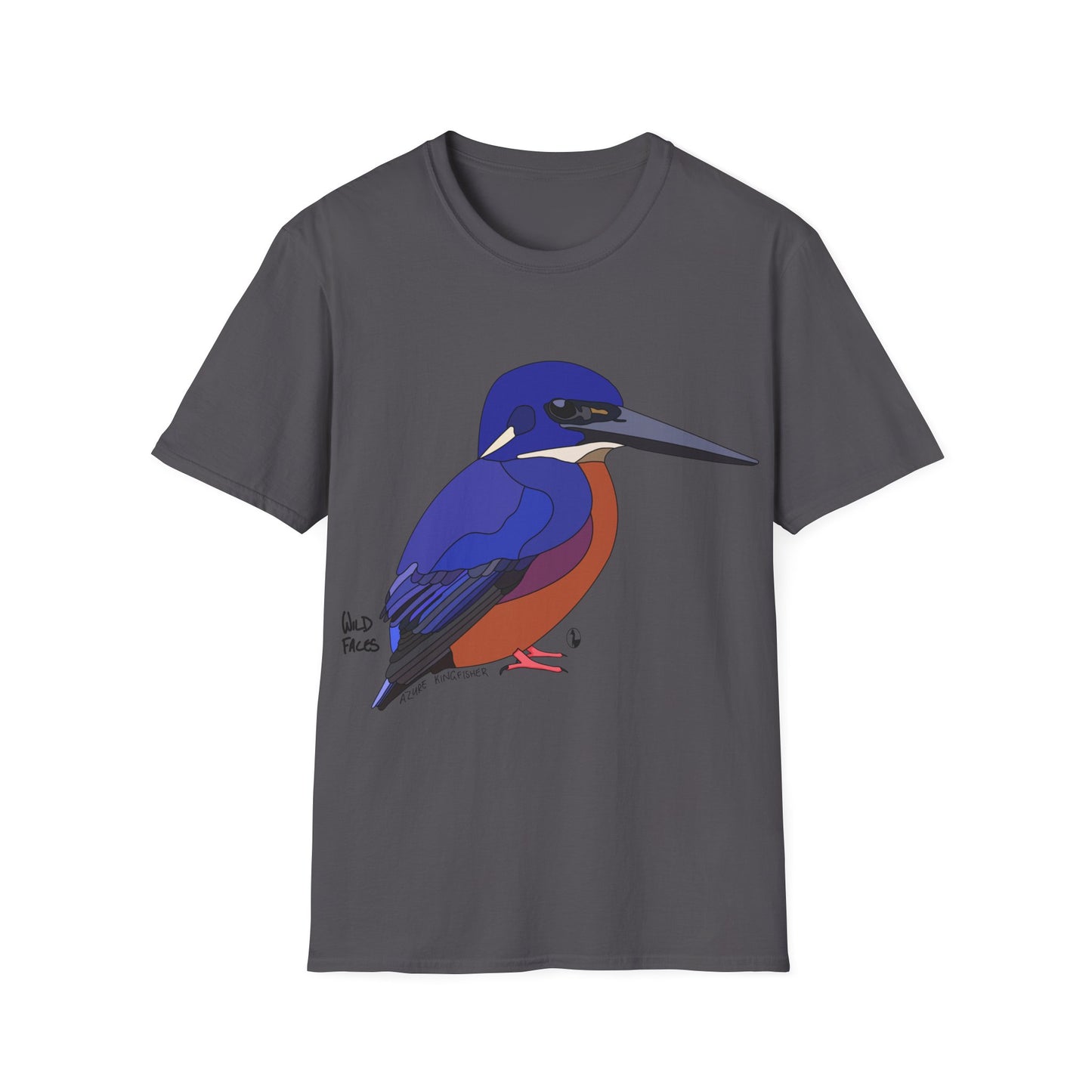 Azure Kingfisher - Unisex Softstyle T-Shirt