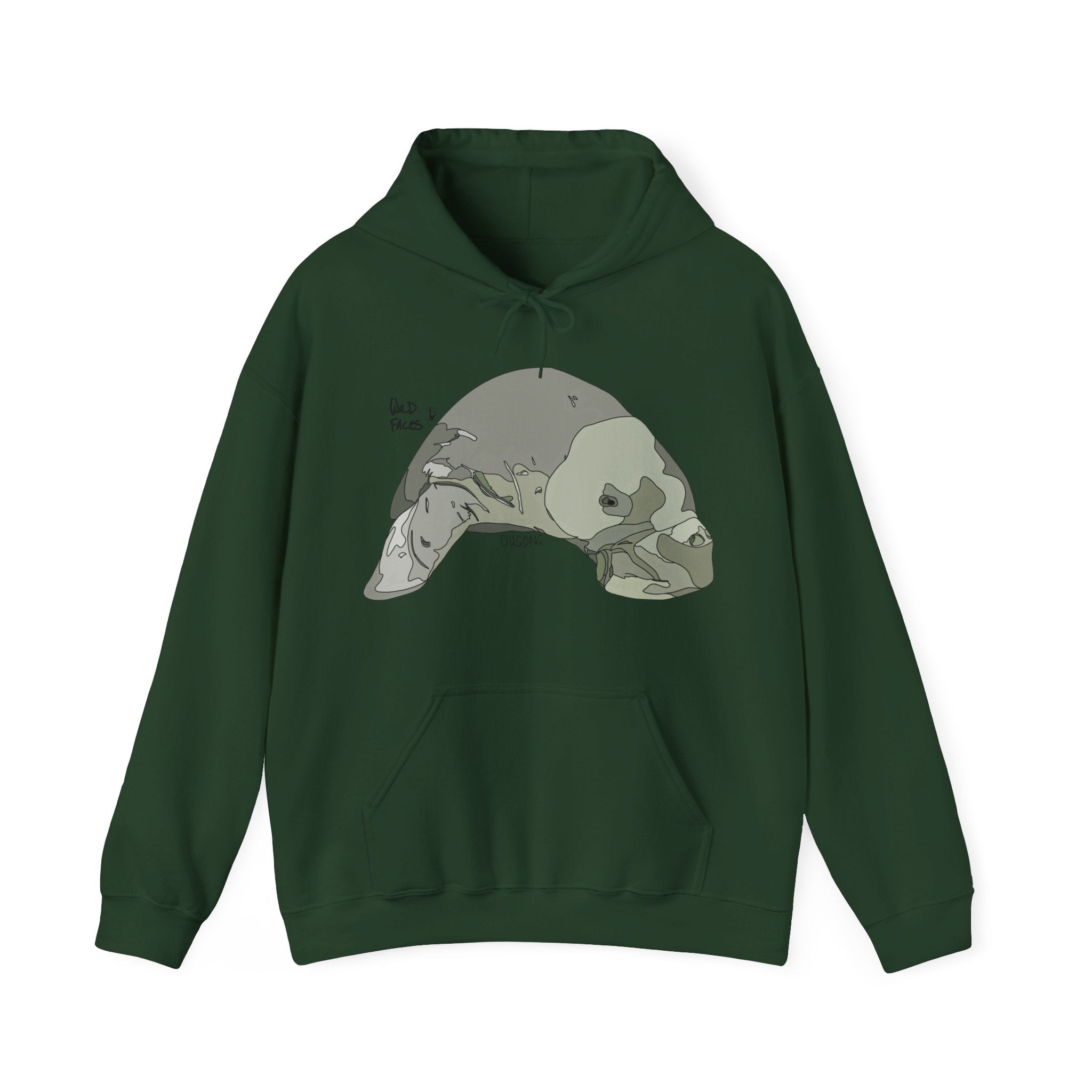 Dugong | Unisex Heavy Blend™ Hooded Sweatshirt Printify
