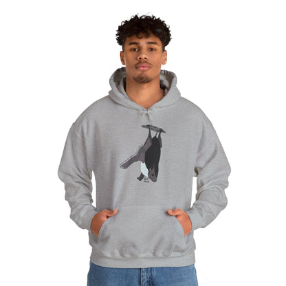 Yellow-bellied Sheath-tailed Bat | Unisex Heavy Blend™ Hooded Sweatshirt