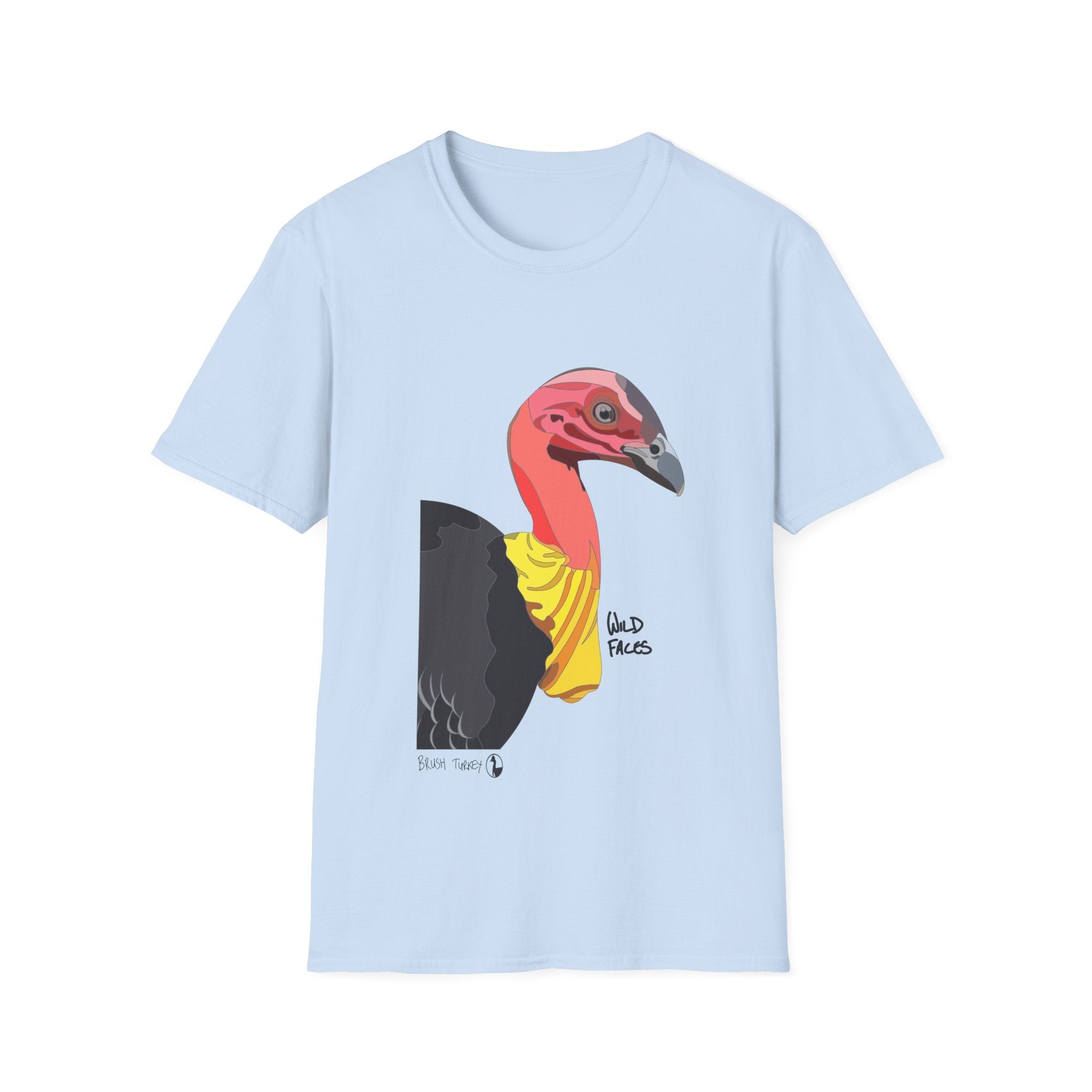 Australian Brushturkey - Unisex Softstyle T-Shirt Printify