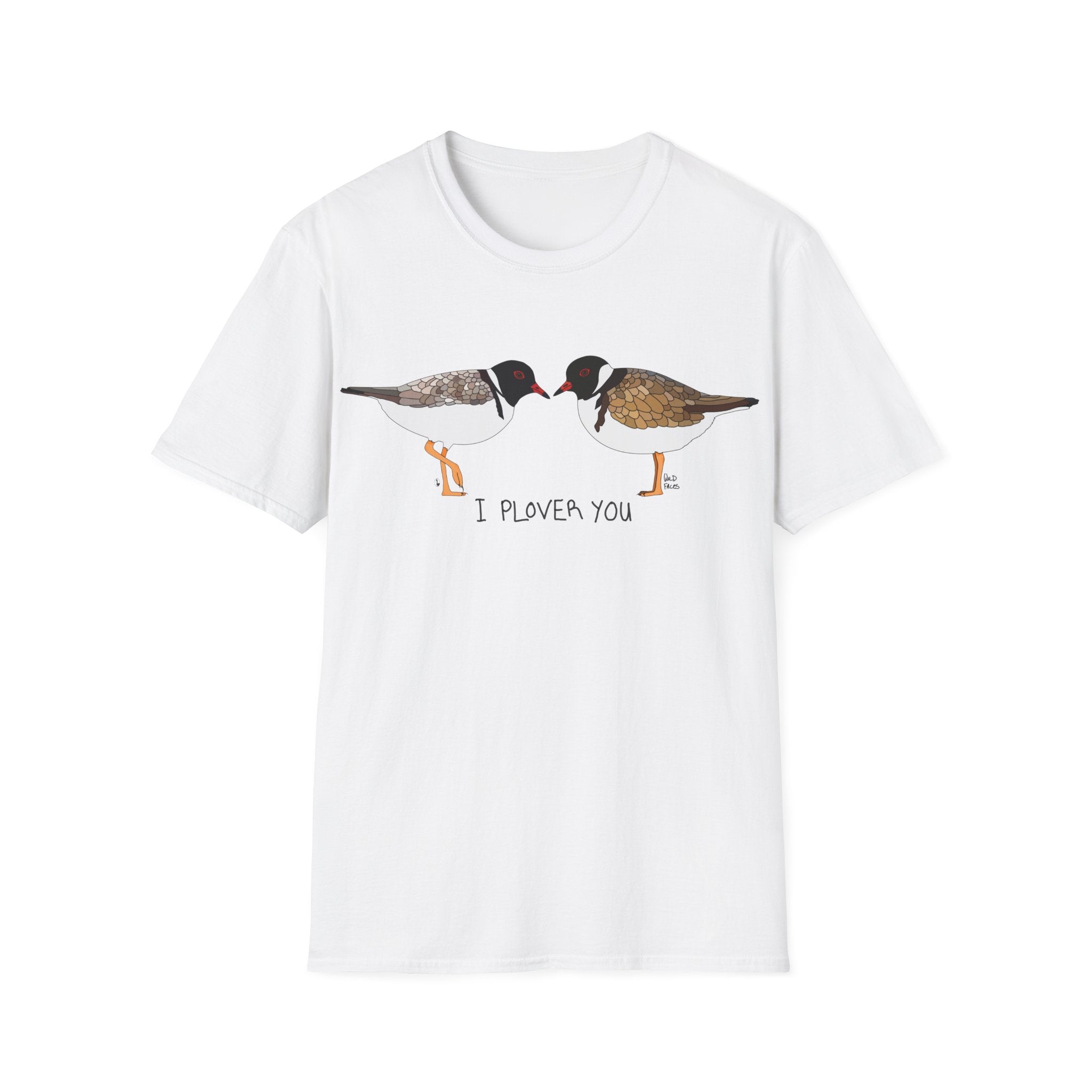 Love from... a Hooded Plover - Unisex Softstyle T-Shirt