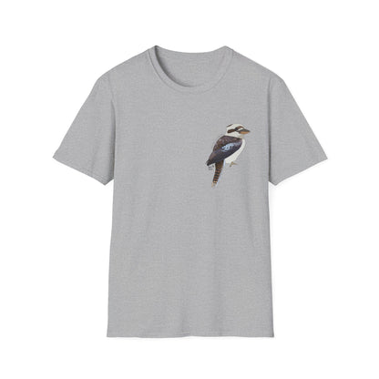 Laughing Kookaburra - Small design - Unisex Softstyle T-Shirt